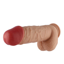 Dildo 3XLR voor de Auxfun Basic Sex Machine Beige 22 cm Extra Dik