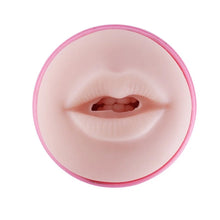 Pocket Masturbator Mond Roze met 3XLR connector voor Auxfun Basic Sex Machine