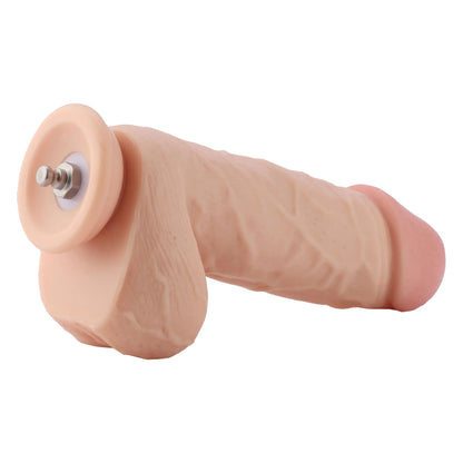 Dildo EZfunLok voor Auxfun Plus Seksmachine 22 cm Extra Dik