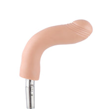 Dildo Flexibel 3XLR voor Auxfun Basis Seksmachine Beige