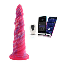 Premium Siliconen Anale Dildo met Uniek Ontwerp, Vibratie - Handsfree Genot - 25 cm