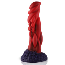 Wildolo Fantasy Zuignap Dildo Nesbu - 21 cm, Rood | Realistische Siliconen Vibe Speelgoed voor Intense.