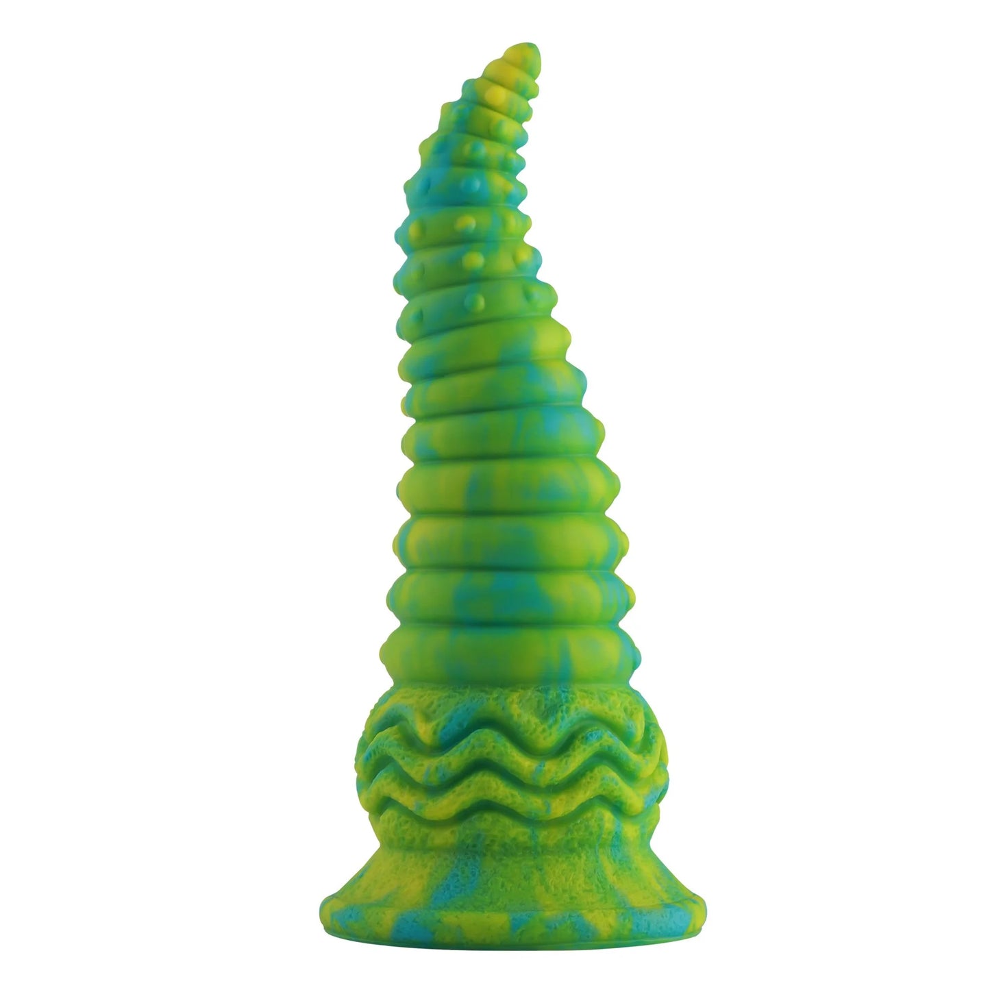 24 cm Glow in the Dark Siliconen Anale Zuignap Dildo - Realistisch Ontwerp voor Handsfree Plezier