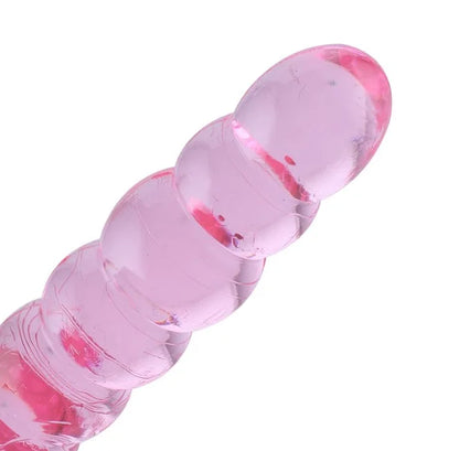 Geribbelde Anale Dildo 3XLR Connector voor Auxfun Basis Seksmachine