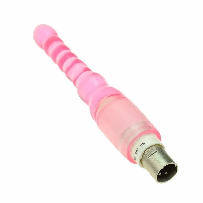 Geribbelde Anale Dildo Basis 3XLR 19 CM voor de Auxfun Basis Seksmachine
