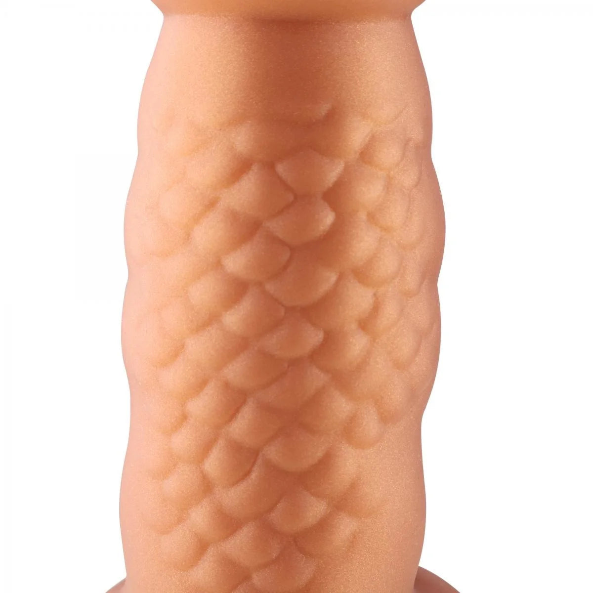 Hippo Fantasy XL Zuignap Dildo 20 cm - Unieke Vorm, Bulten & Rimpels voor Intense Stimulatie