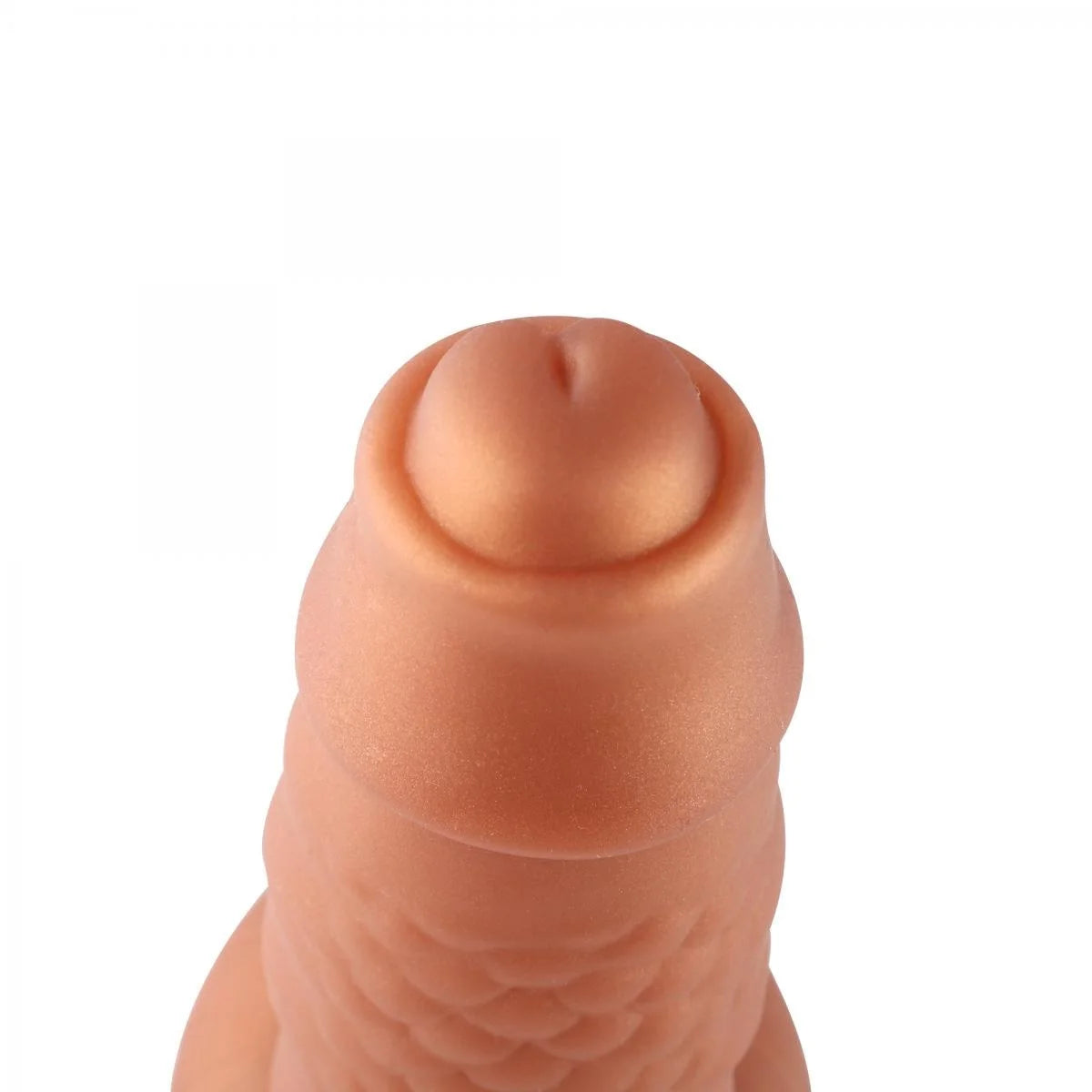 Hippo Fantasy XL Zuignap Dildo 20 cm - Unieke Vorm, Bulten & Rimpels voor Intense Stimulatie
