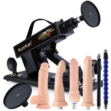 Auxfun® Basis Seksmachine - Pakket Lorenzo Met Dildos en Accessoires