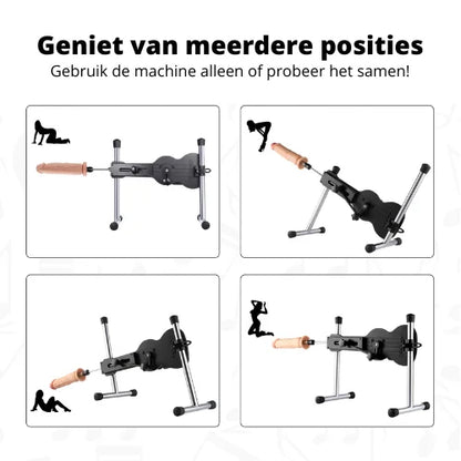 Unieke Ukulele Seks Machine – Verstelbaar, Krachtig & 3 Opzetstukken