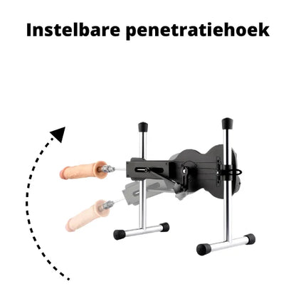 Unieke Ukulele Seks Machine – Verstelbaar, Krachtig & 3 Opzetstukken