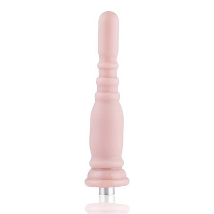Anal Dildo 3XLR voor Auxfun Basis Seksmachine Beige 20 cm