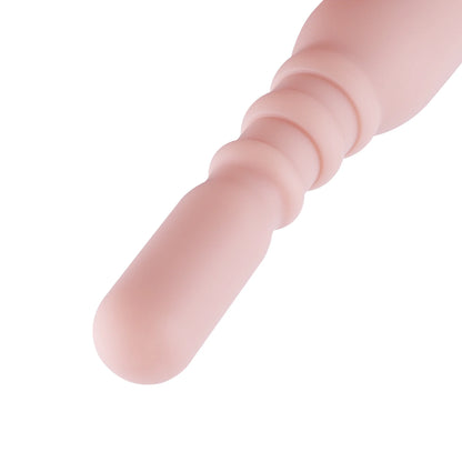 Anal Dildo 3XLR voor Auxfun Basis Seksmachine Beige 20 cm