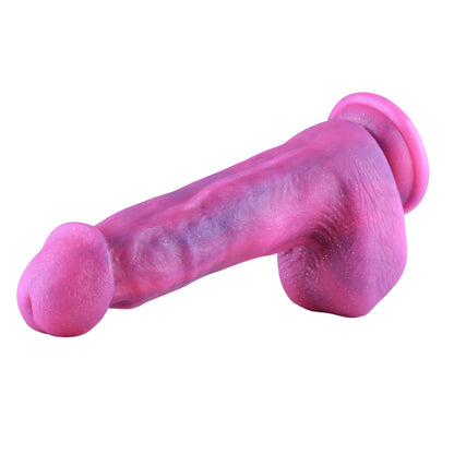 Wildolo 25 cm Vibrerende Paarse Dildo Met Zuignap - Afstandsbediening - 10 Trilmodes -.