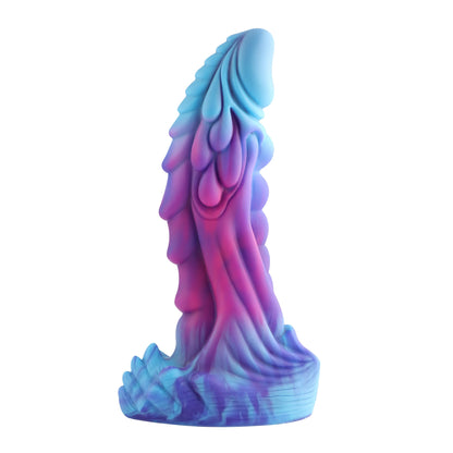 26 cm Blauwe Vibrerende Dildo met Zuignap, 10 Vibratiemodi, Afstandsbediening | Hoge kwaliteit.