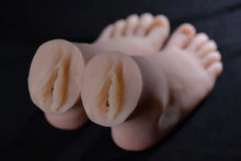 Voetfetisj Mannequin Paar met Kunstmatige Vagina – Realistische Voetfetisj Mannequin met Natuurlijke Voetvorm en Zachte Huid