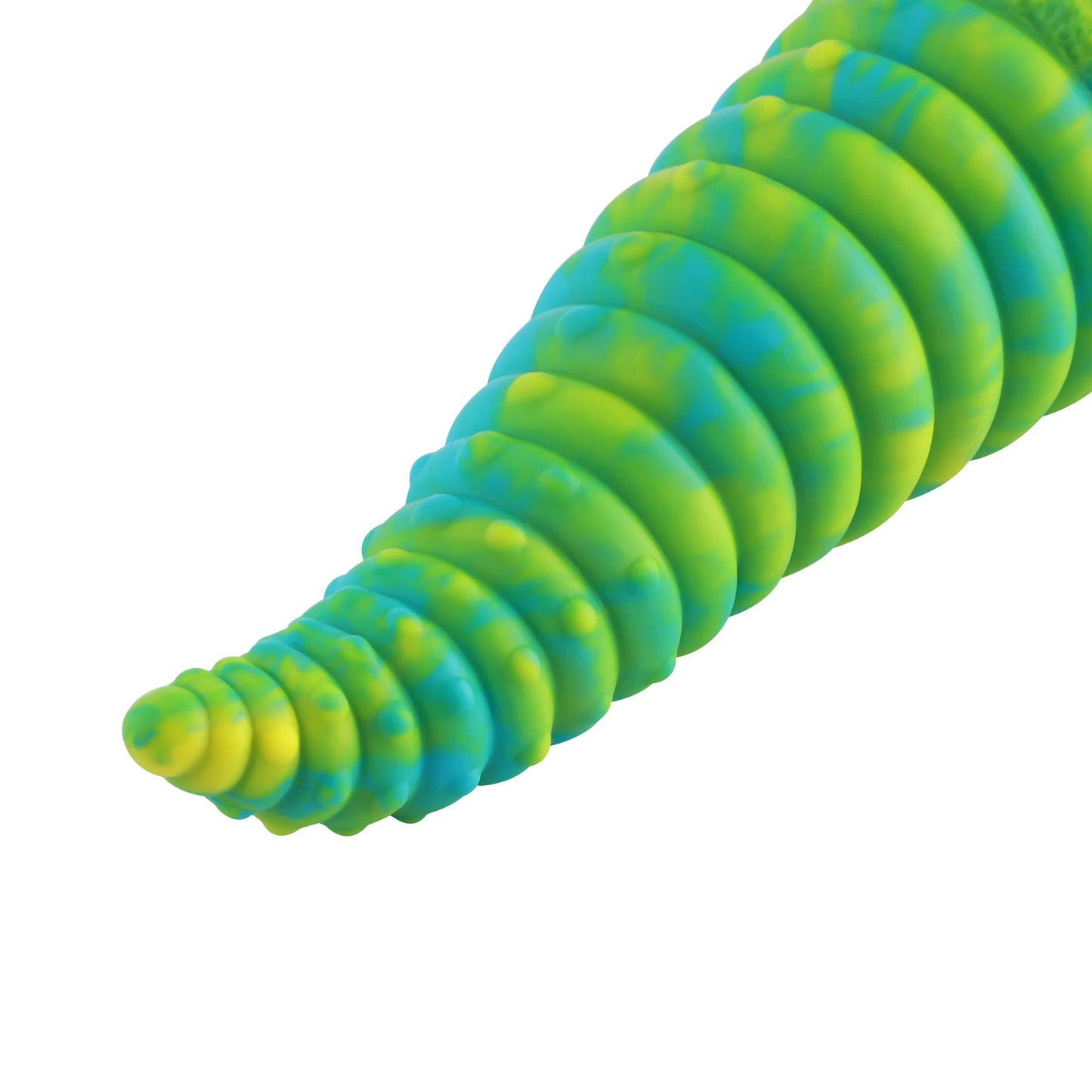 24 cm Glow in the Dark Siliconen Anale Zuignap Dildo - Realistisch Ontwerp voor Handsfree Plezier