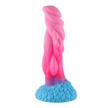 Wildolo® Fantasy Suction Cup Dildo Nesbu - 21 cm Lengte, Extra Gestructureerde Schacht, Handsfree Plezier